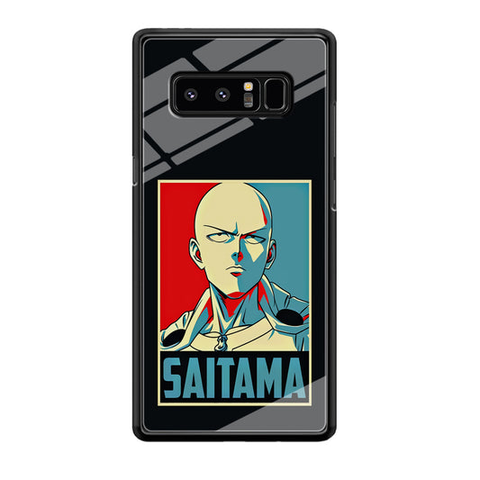 One Punch Man Saitama Poster Samsung Galaxy Note 8 Case