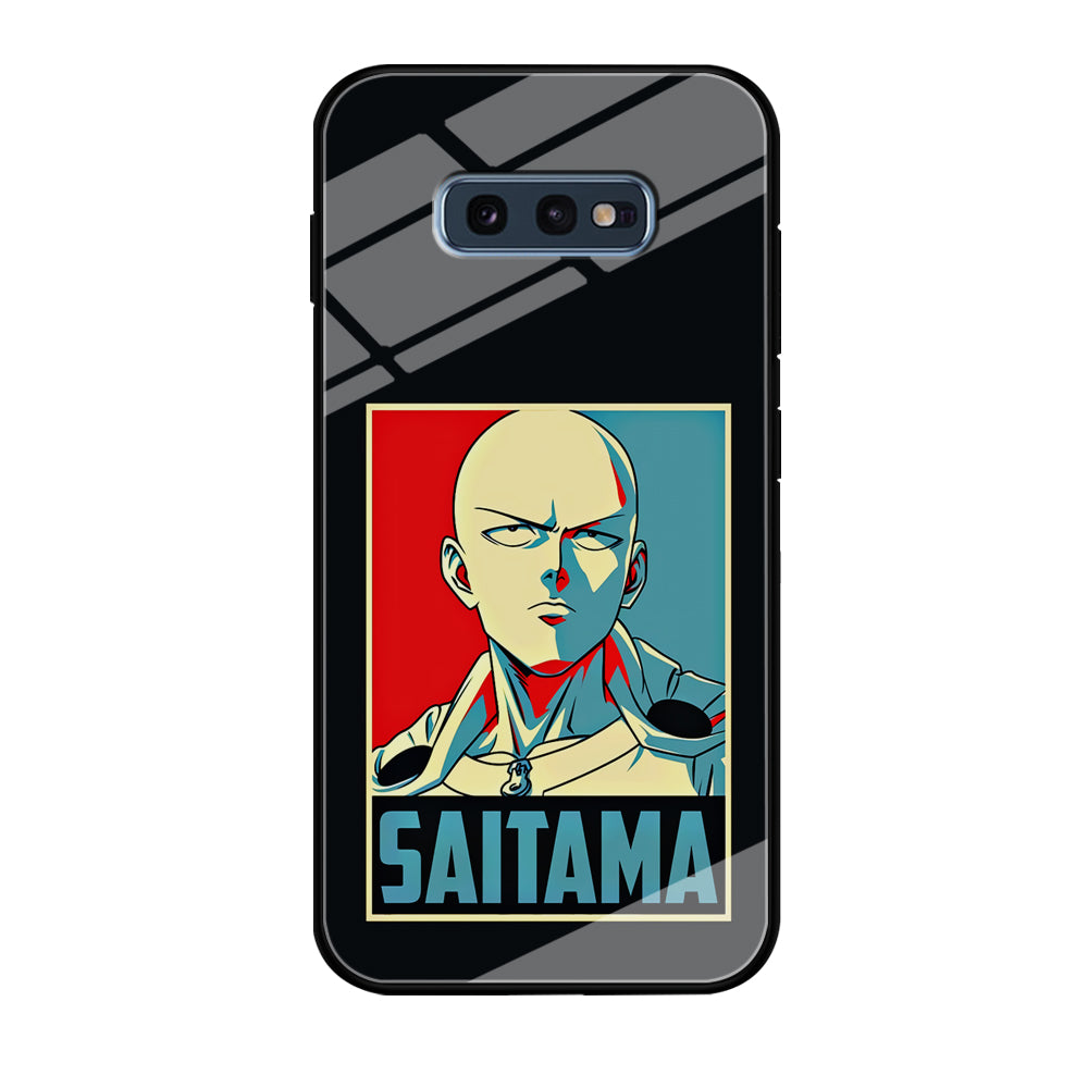 One Punch Man Saitama Poster Samsung Galaxy S10E Case