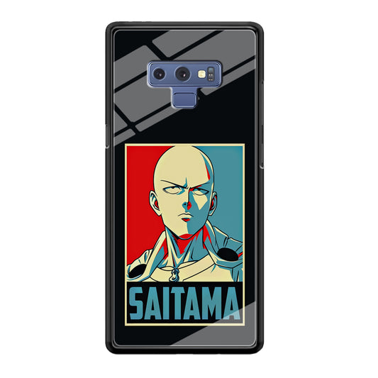 One Punch Man Saitama Poster Samsung Galaxy Note 9 Case