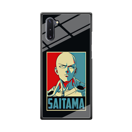 One Punch Man Saitama Poster Samsung Galaxy Note 10 Case