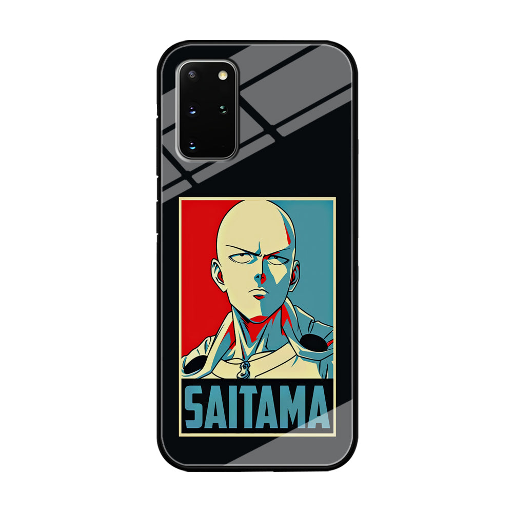 One Punch Man Saitama Poster Samsung Galaxy S20 Plus Case