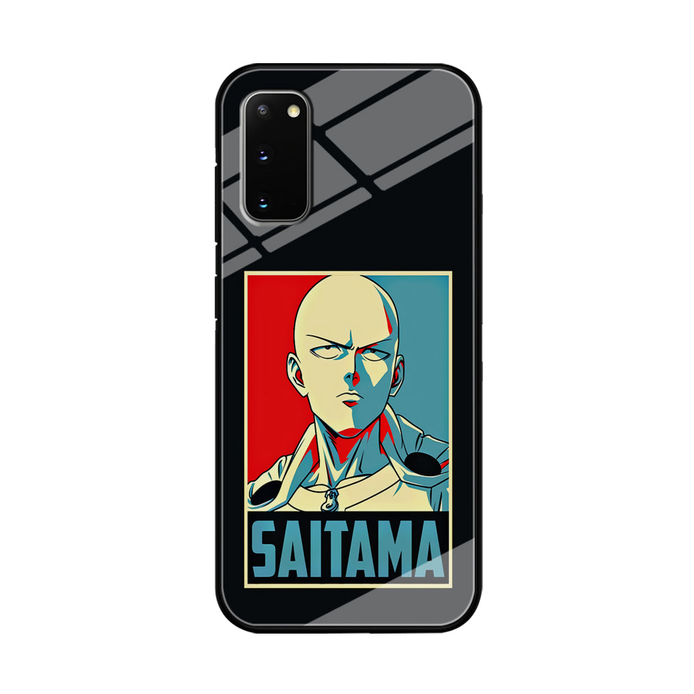 One Punch Man Saitama Poster Samsung Galaxy S20 Case