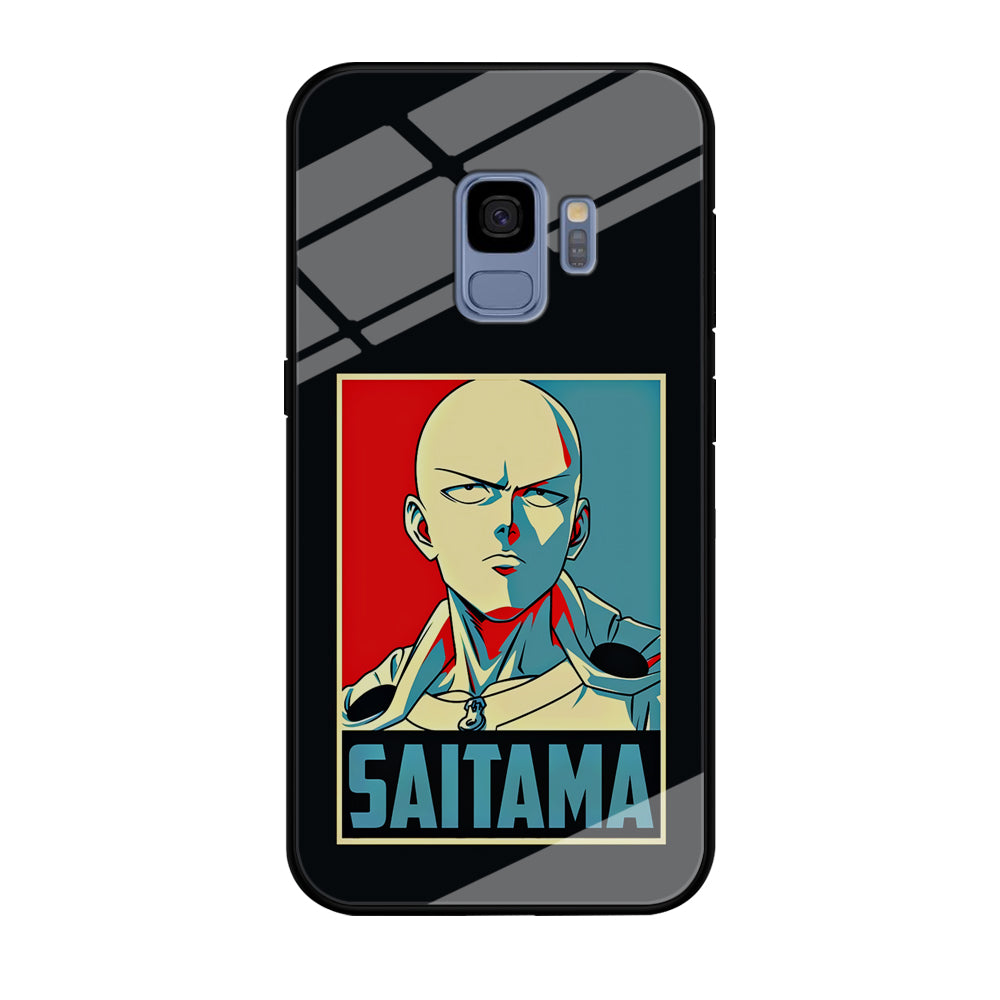 One Punch Man Saitama Poster Samsung Galaxy S9 Case