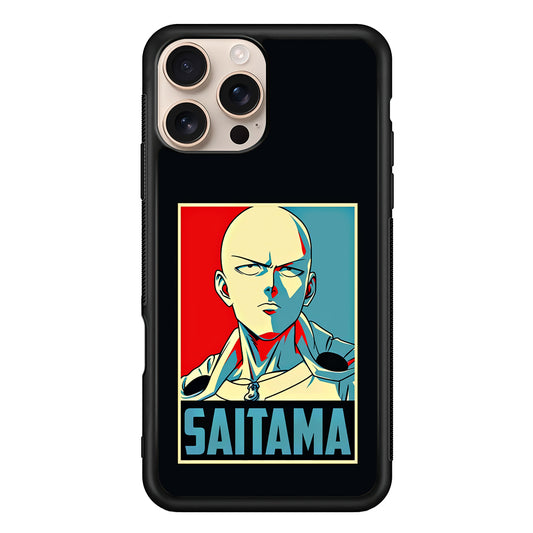 One Punch Man Saitama Poster iPhone 16 Pro Case - Altracase