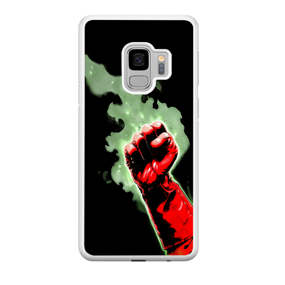 One Punch Man Saitama Punch Samsung Galaxy S9 Case