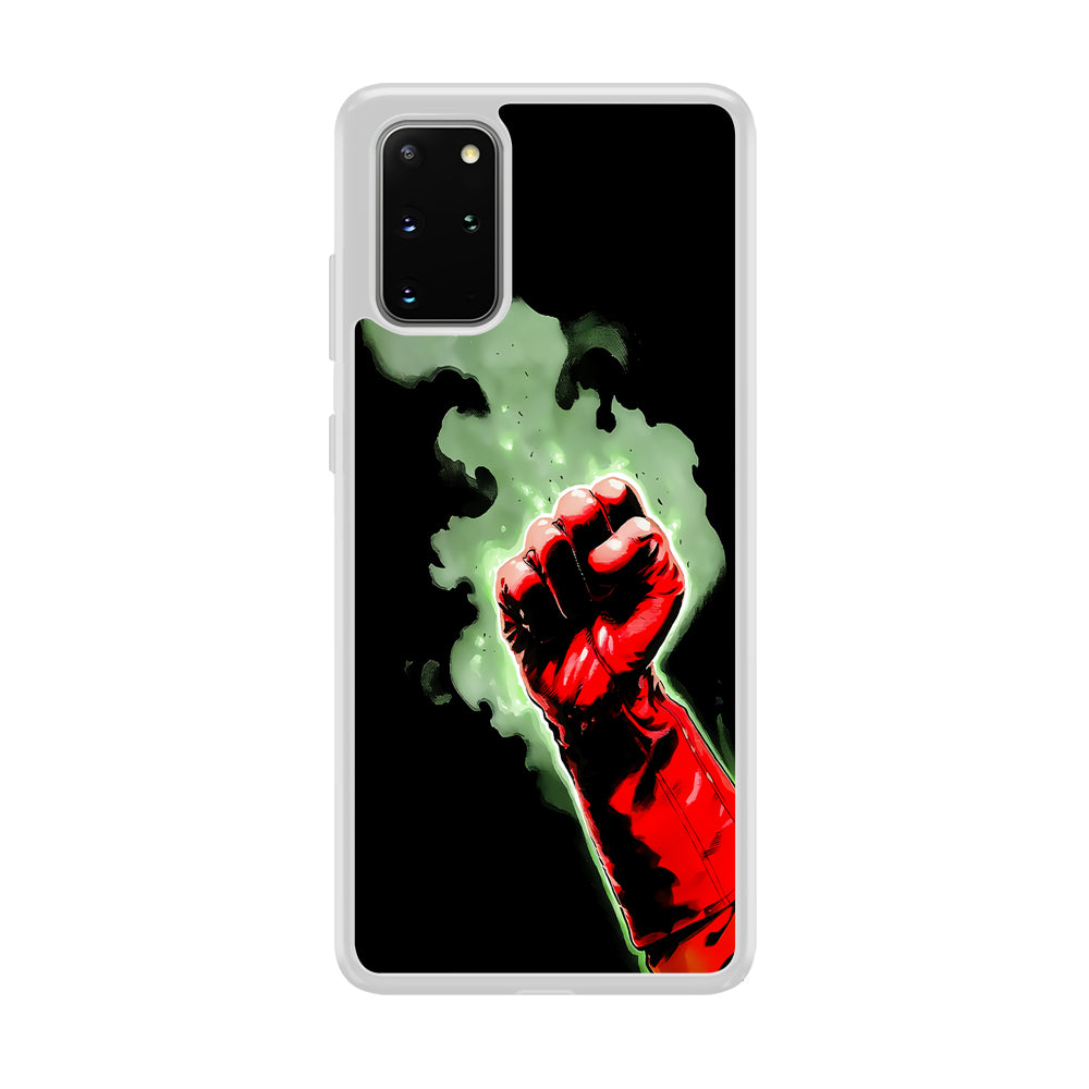 One Punch Man Saitama Punch Samsung Galaxy S20 Plus Case