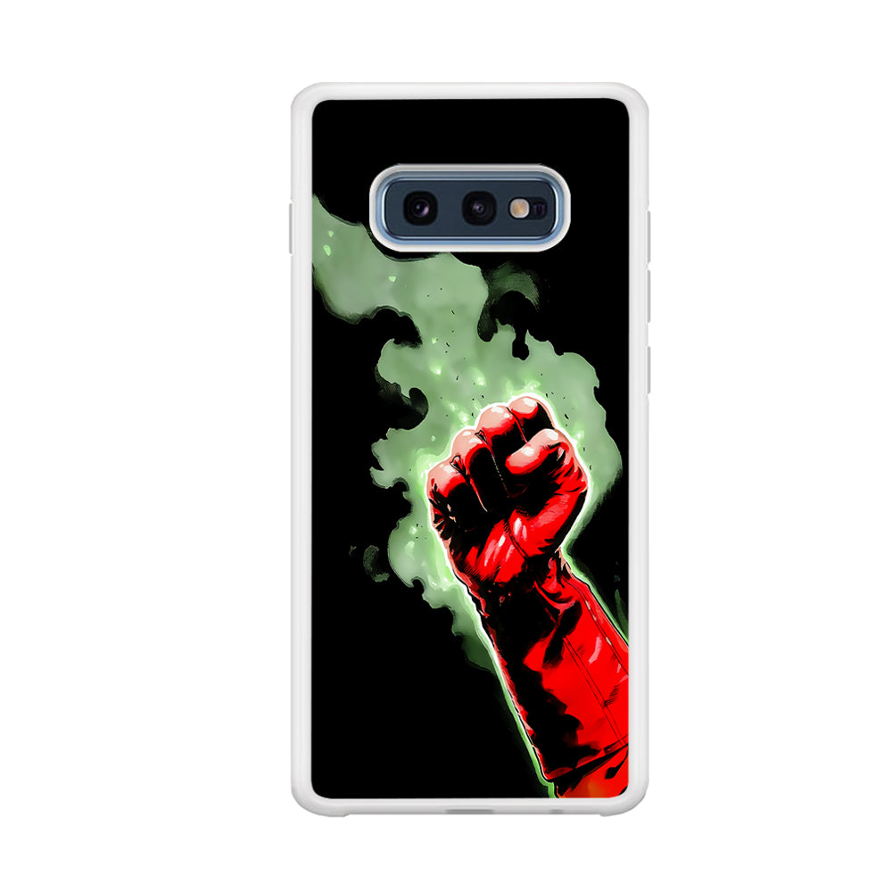 One Punch Man Saitama Punch Samsung Galaxy S10E Case