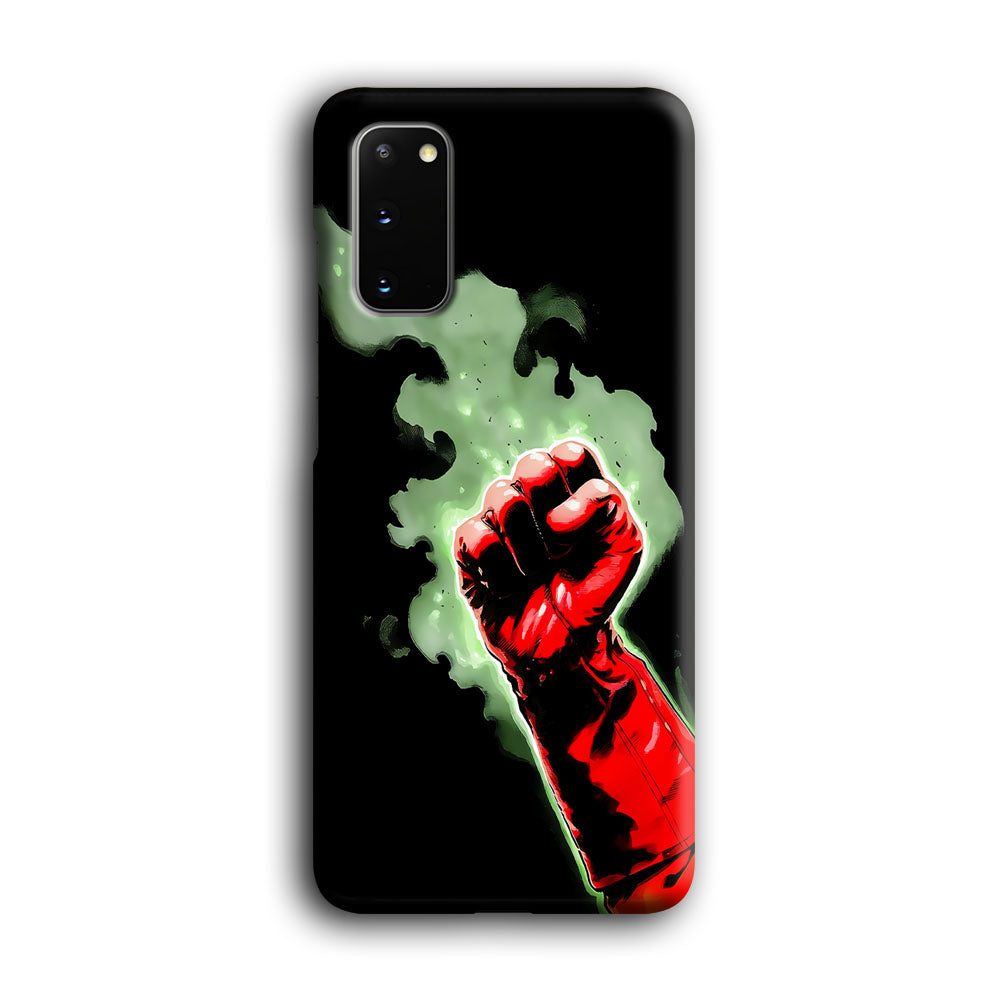 One Punch Man Saitama Punch Samsung Galaxy S20 Case