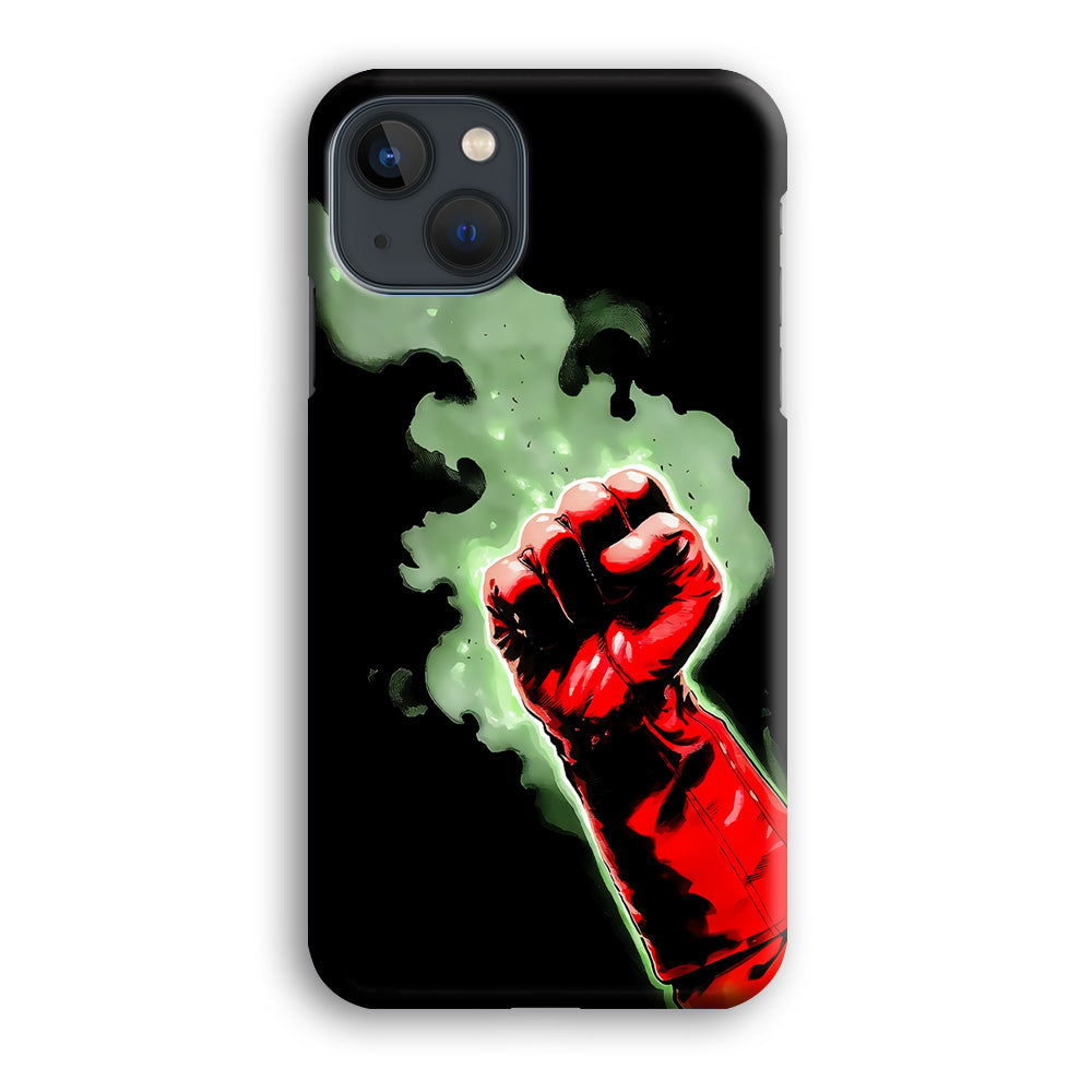 One Punch Man Saitama Punch iPhone 14 Plus Case