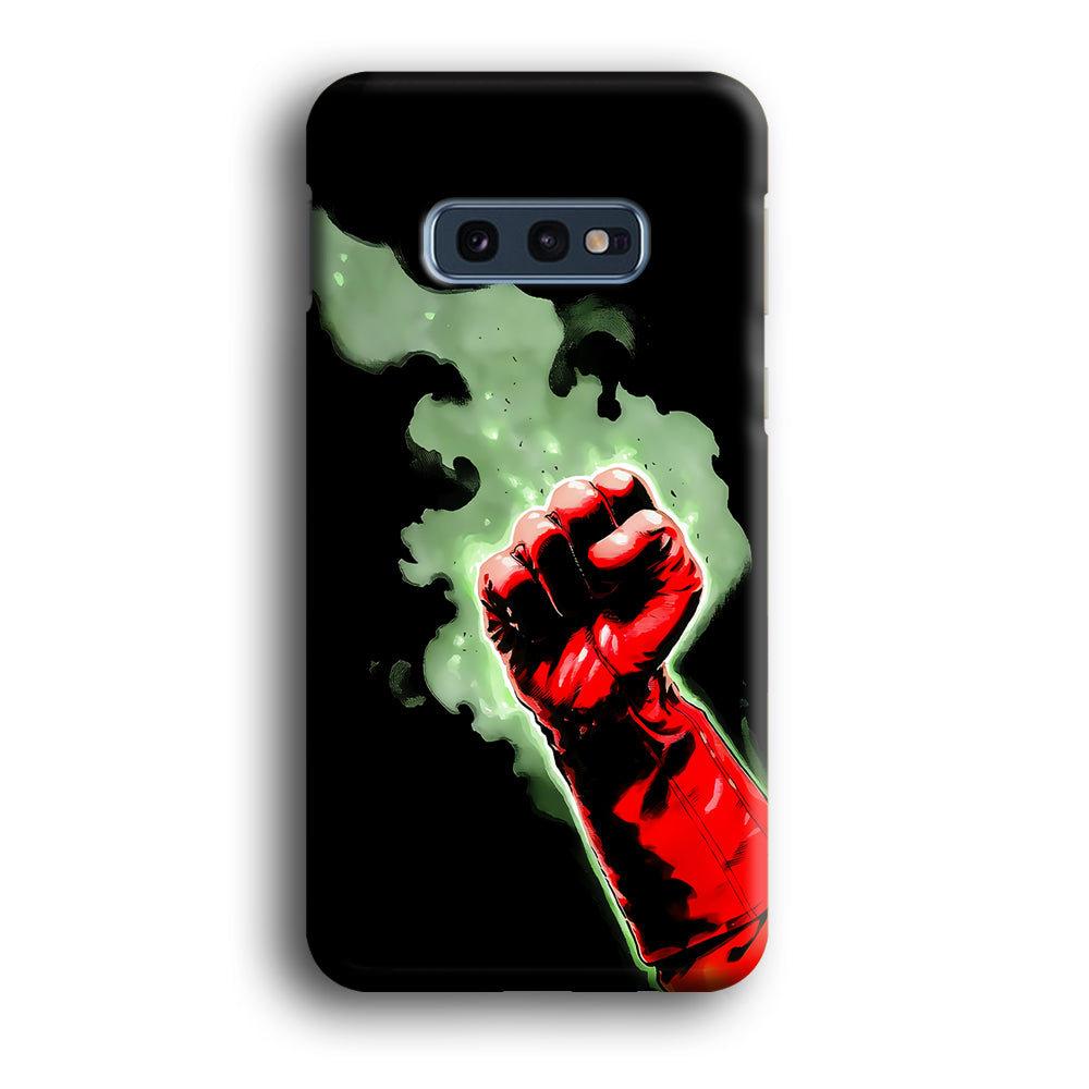 One Punch Man Saitama Punch Samsung Galaxy S10E Case