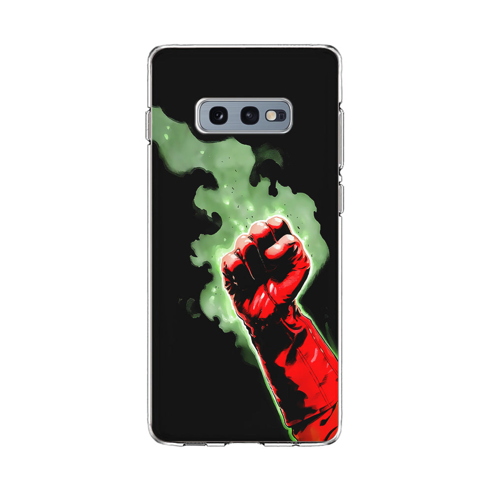 One Punch Man Saitama Punch Samsung Galaxy S10E Case