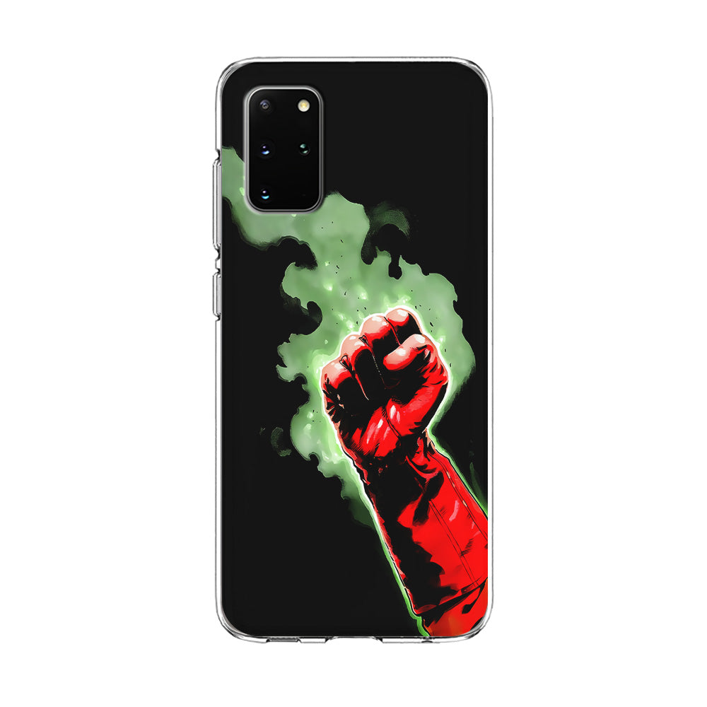 One Punch Man Saitama Punch Samsung Galaxy S20 Plus Case