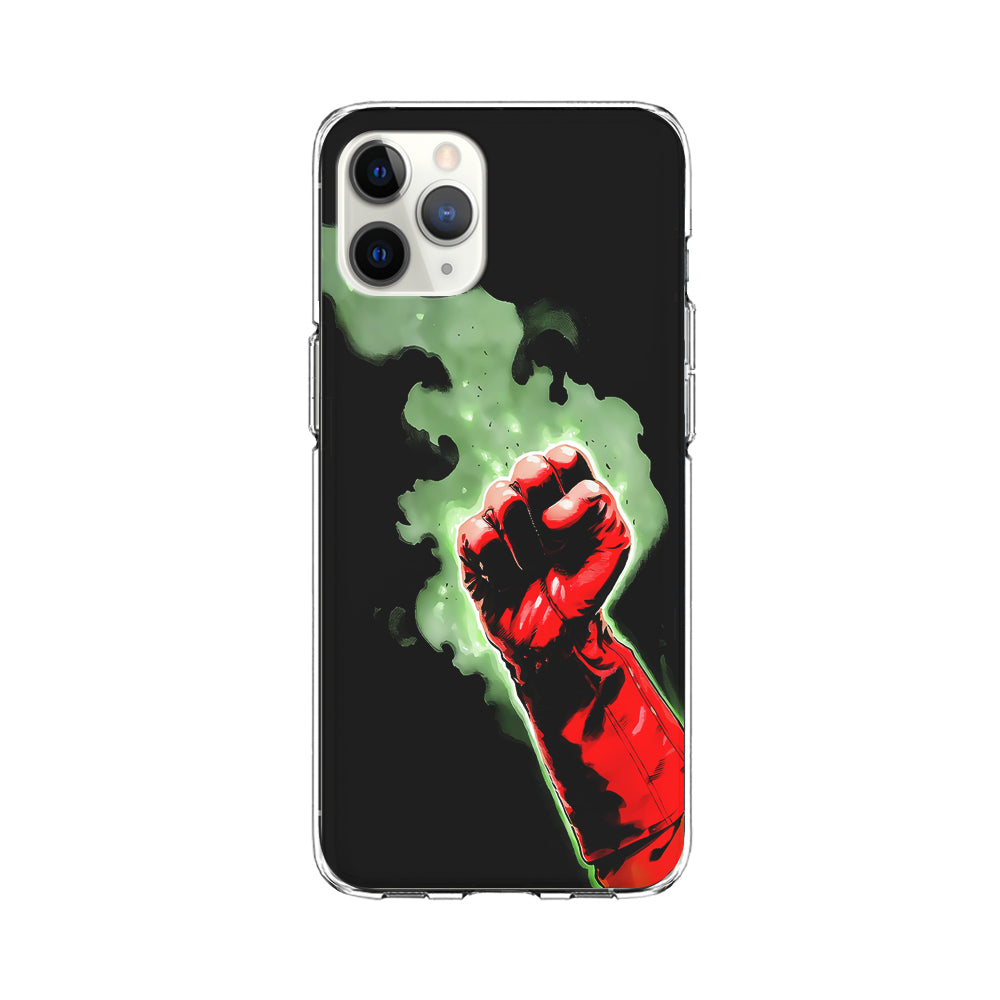 One Punch Man Saitama Punch iPhone 11 Pro Case