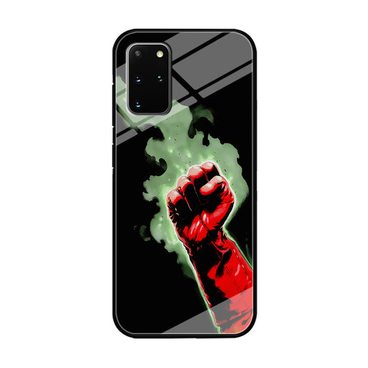 One Punch Man Saitama Punch Samsung Galaxy S20 Plus Case