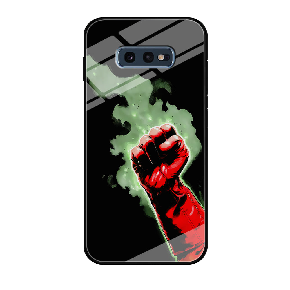 One Punch Man Saitama Punch Samsung Galaxy S10E Case