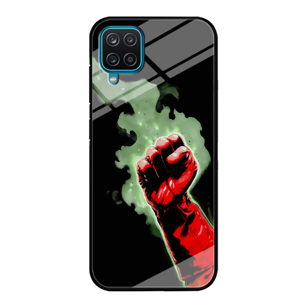 One Punch Man Saitama Punch Samsung Galaxy A12 Case