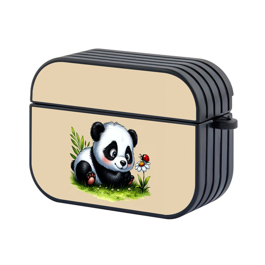 Panda Cub Sees Beetle Apple Airpods Pro Case - Altracase