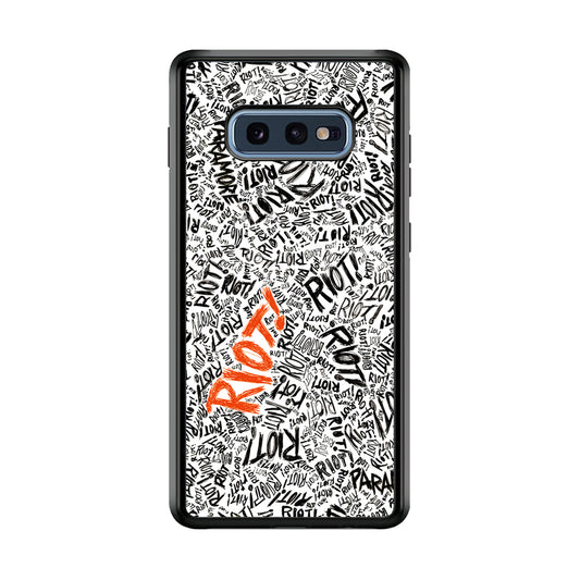 Paramore Riot Abstract Samsung Galaxy S10E Case