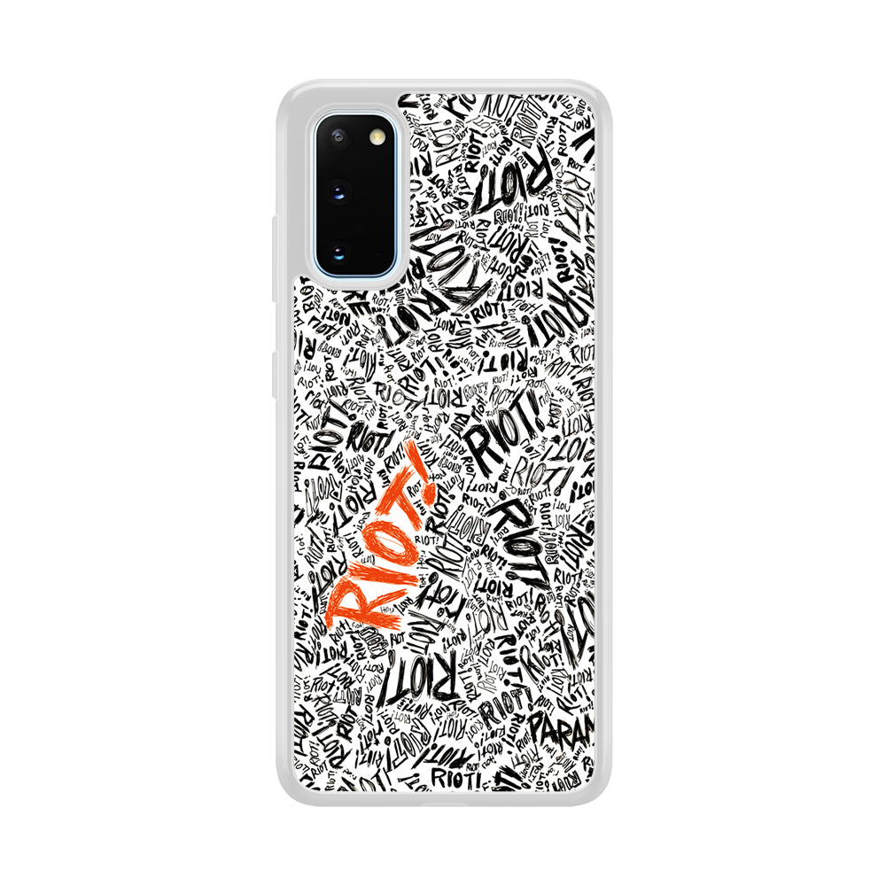 Paramore Riot Abstract Samsung Galaxy S20 Case