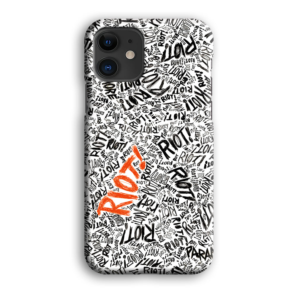 Paramore Riot Abstract iPhone 12 Case