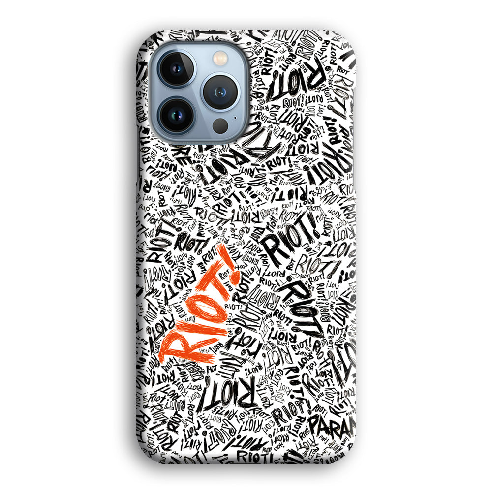 Paramore Riot Abstract iPhone 14 Pro Case