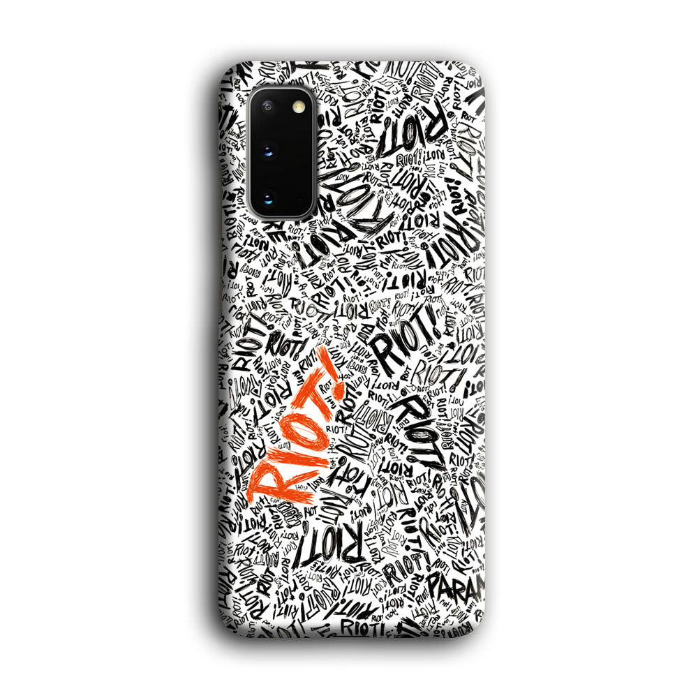 Paramore Riot Abstract Samsung Galaxy S20 Case