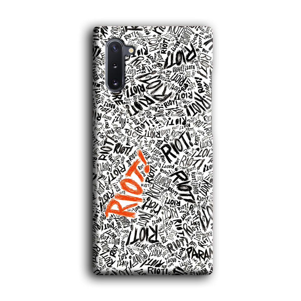 Paramore Riot Abstract Samsung Galaxy Note 10 Case