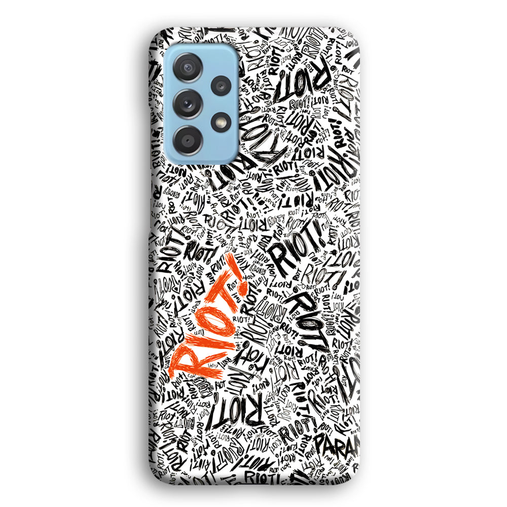 Paramore Riot Abstract Samsung Galaxy A52 Case