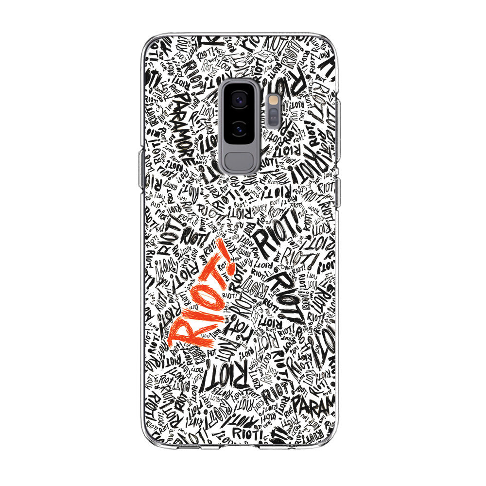Paramore Riot Abstract Samsung Galaxy S9 Plus Case