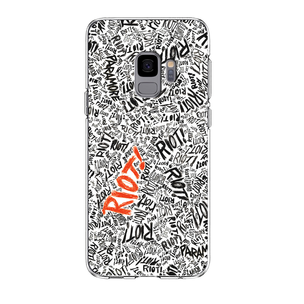 Paramore Riot Abstract Samsung Galaxy S9 Case