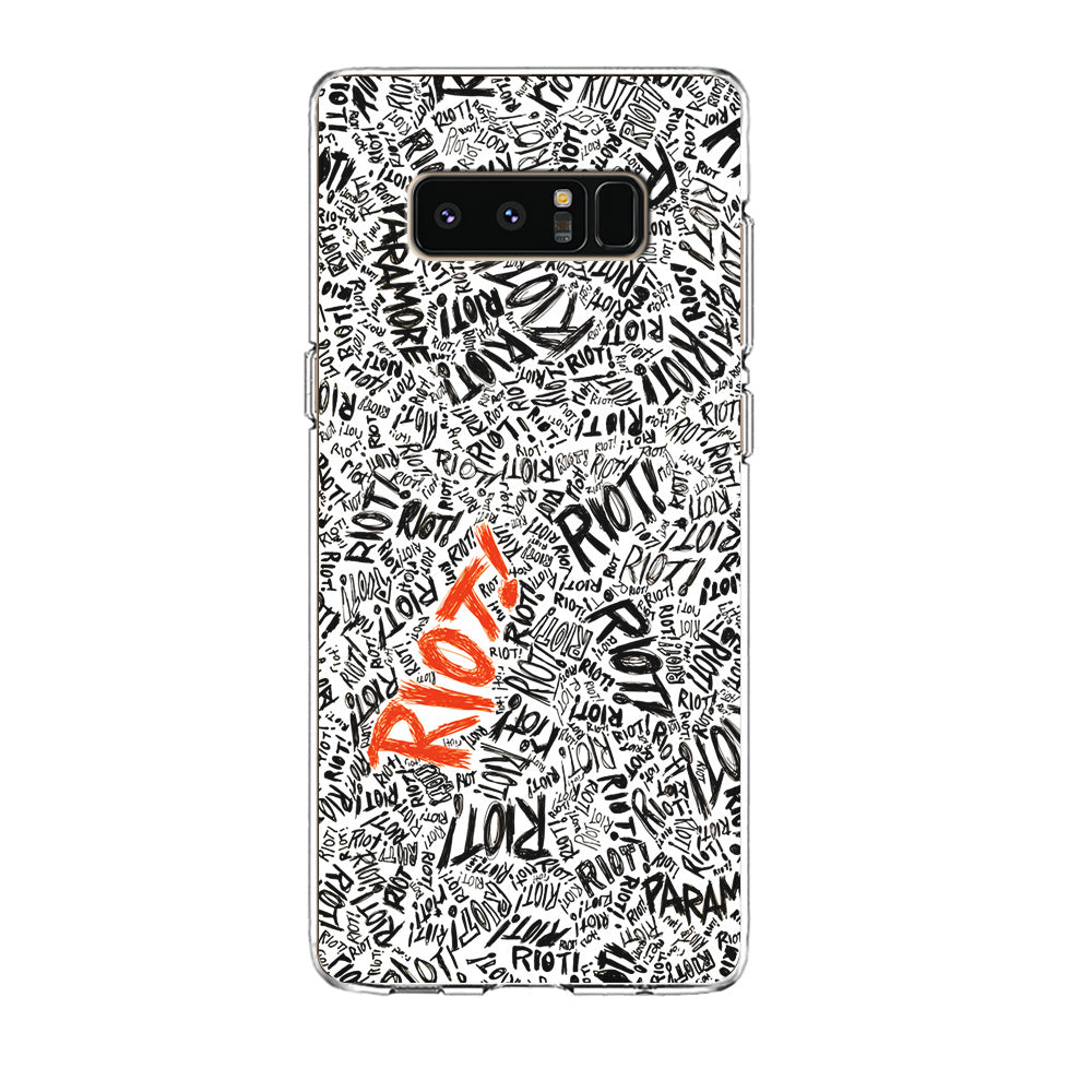 Paramore Riot Abstract Samsung Galaxy Note 8 Case