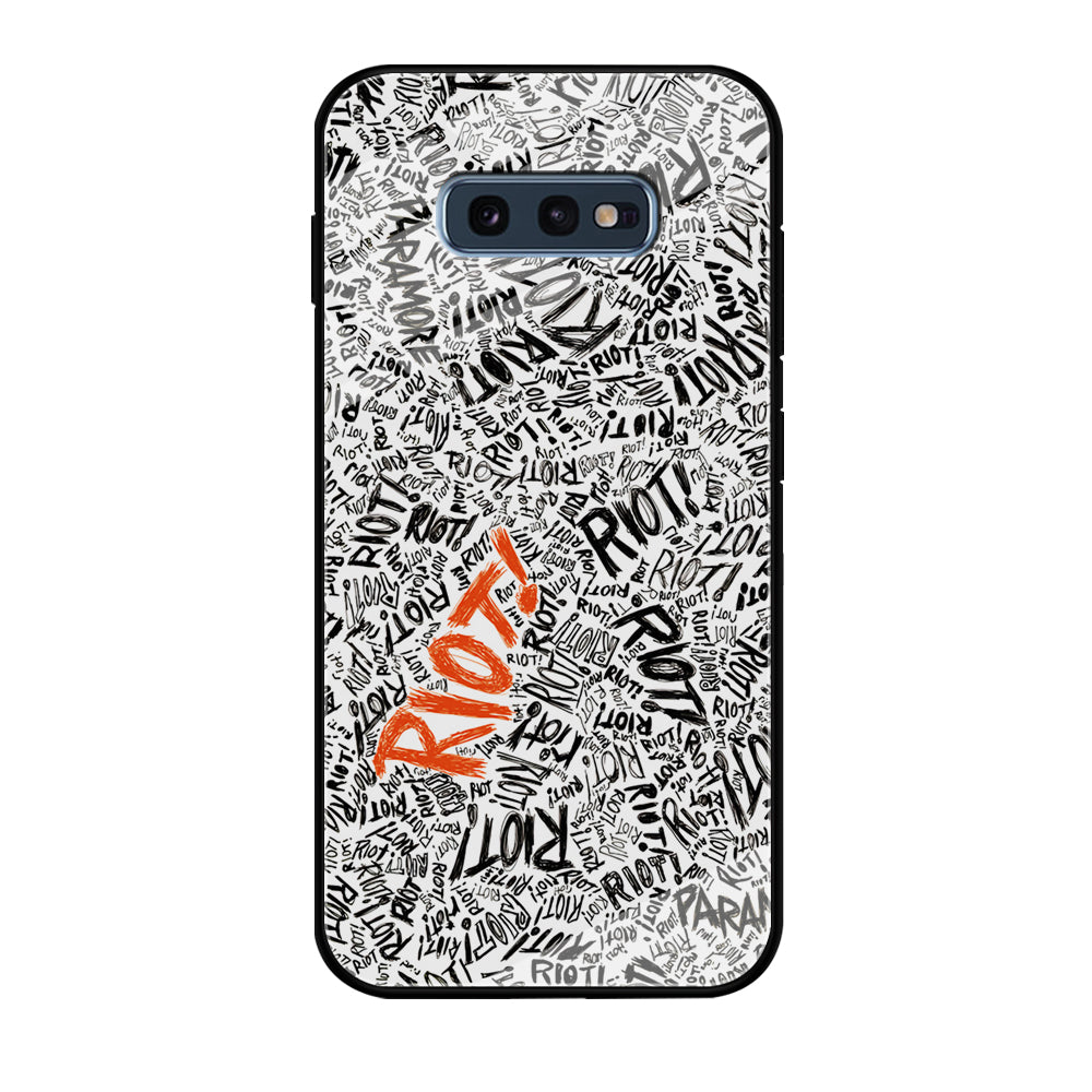 Paramore Riot Abstract Samsung Galaxy S10E Case