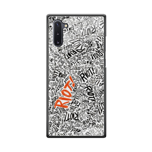 Paramore Riot Abstract Samsung Galaxy Note 10 Case