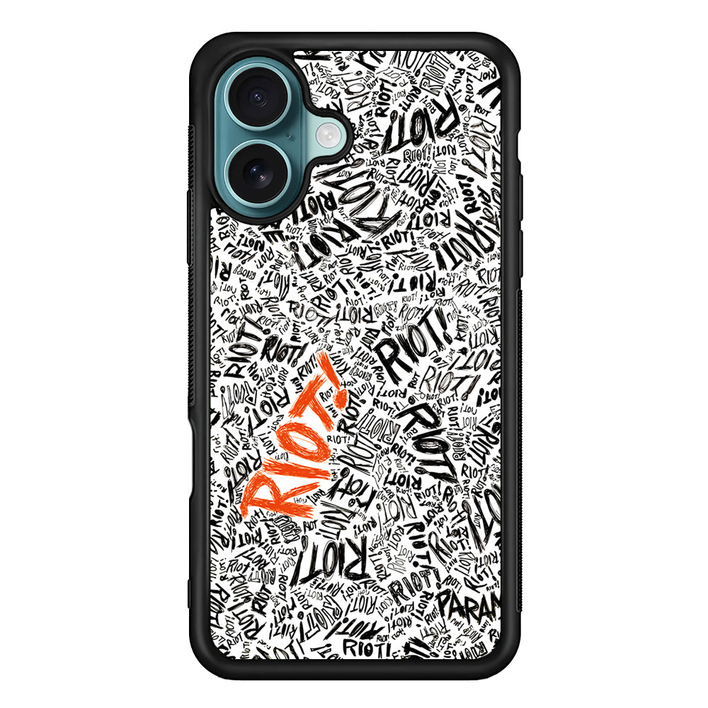 Paramore Riot Abstract iPhone 16 Plus Case - Altracase
