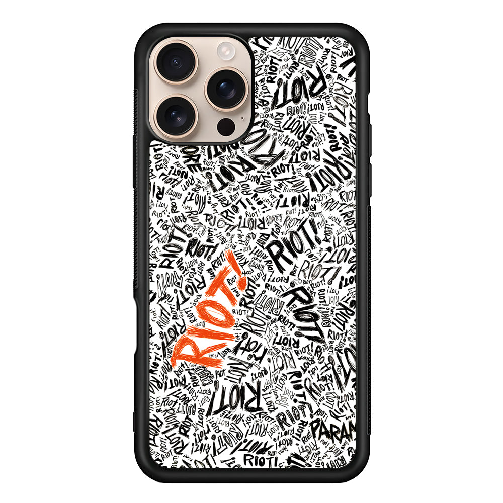 Paramore Riot Abstract iPhone 16 Pro Case - Altracase
