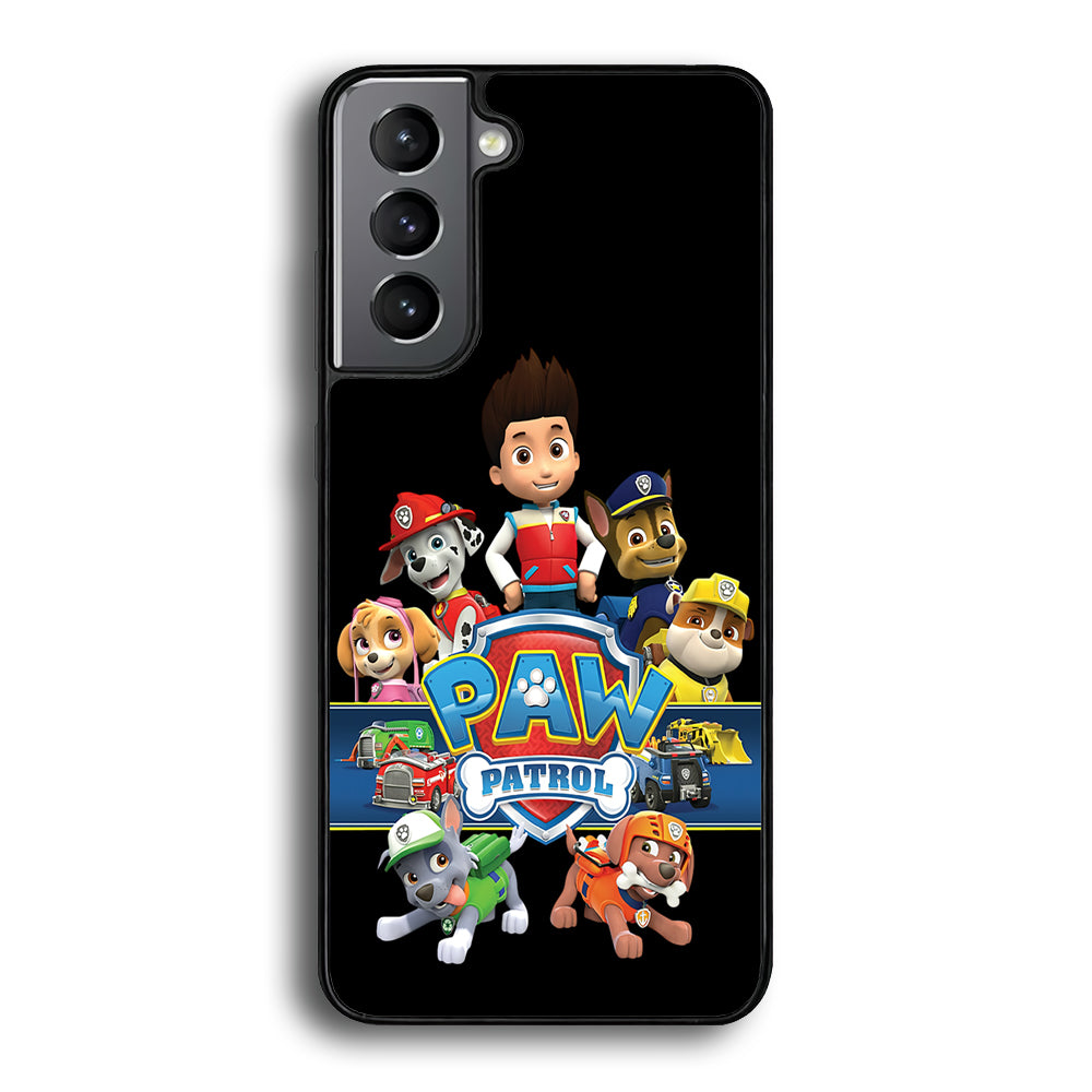 Paw Patrol Black Samsung Galaxy S24 Plus Case