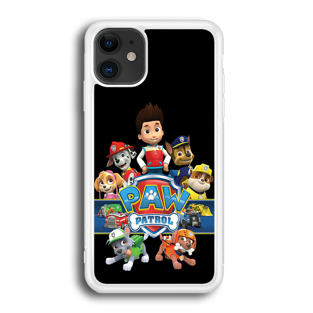 Paw Patrol Black iPhone 12 Case