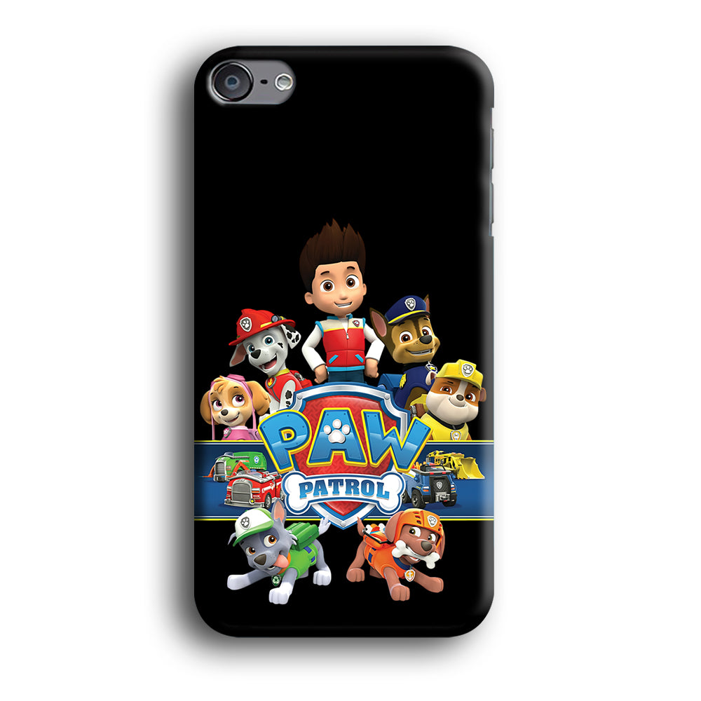 Paw Patrol Black iPod Touch 6 Case