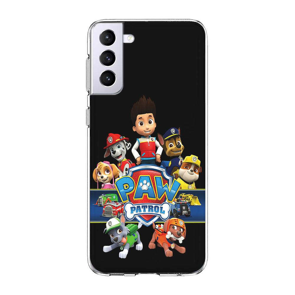 Paw Patrol Black Samsung Galaxy S24 Case