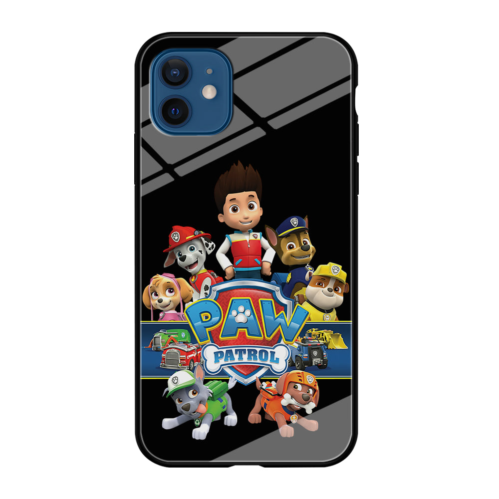 Paw Patrol Black iPhone 12 Mini Case