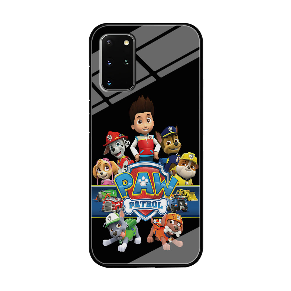 Paw Patrol Black Samsung Galaxy S20 Plus Case