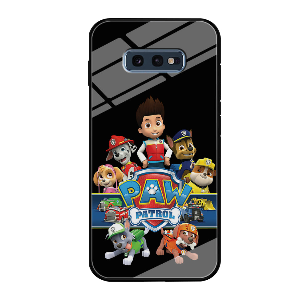 Paw Patrol Black Samsung Galaxy S10E Case