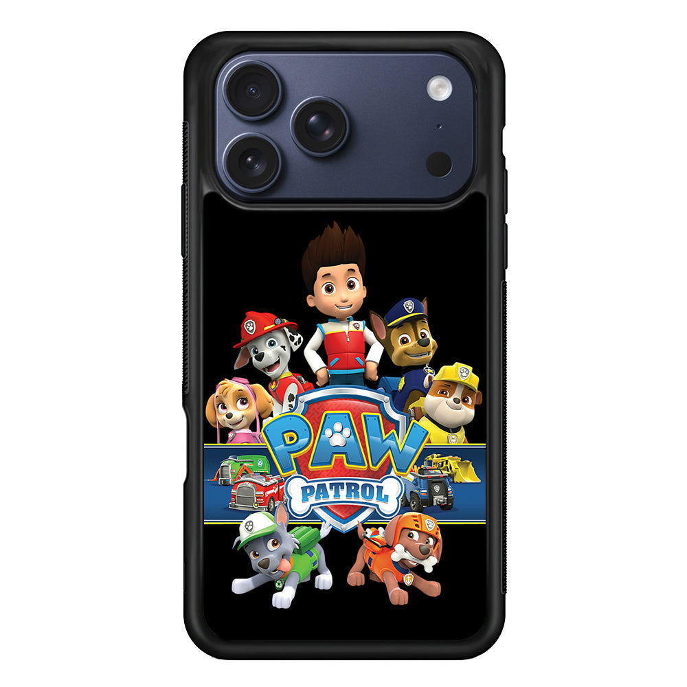 Paw Patrol Black iPhone 17 Pro Max Case - Altracase