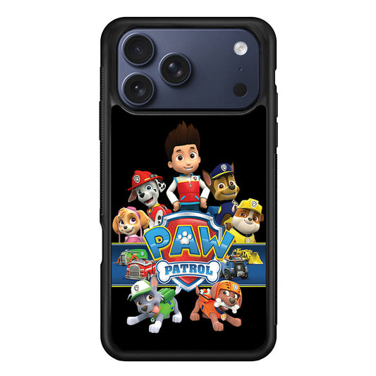 Paw Patrol Black iPhone 17 Pro Max Case - Altracase