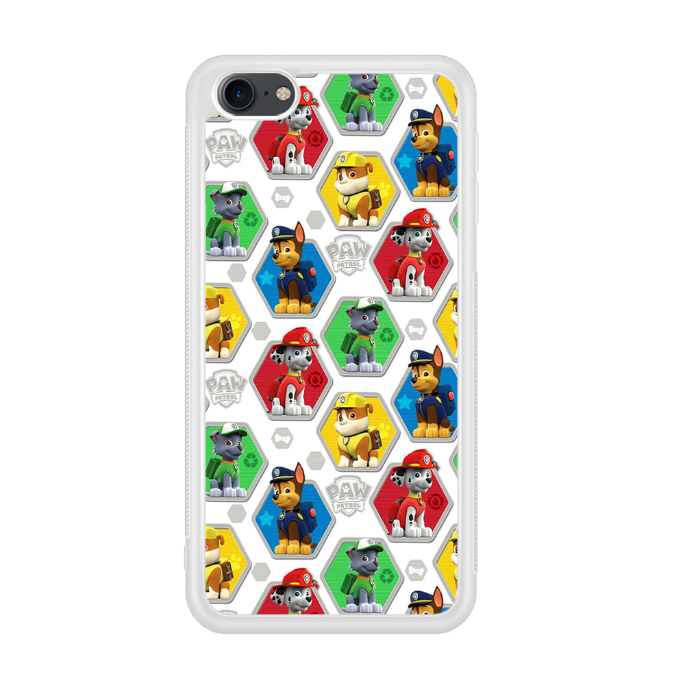 Paw Patrol Patern White iPod Touch 6 Case