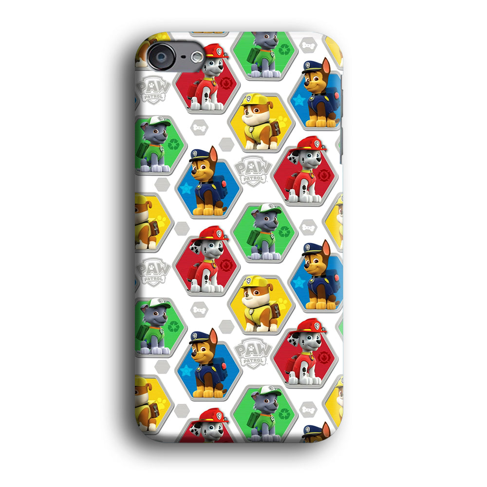 Paw Patrol Patern White iPod Touch 6 Case