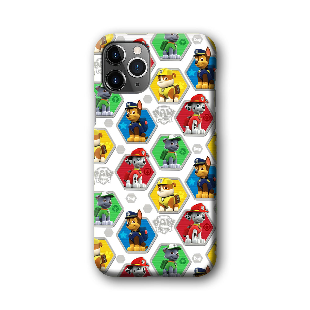 Paw Patrol Patern White iPhone 11 Pro Case