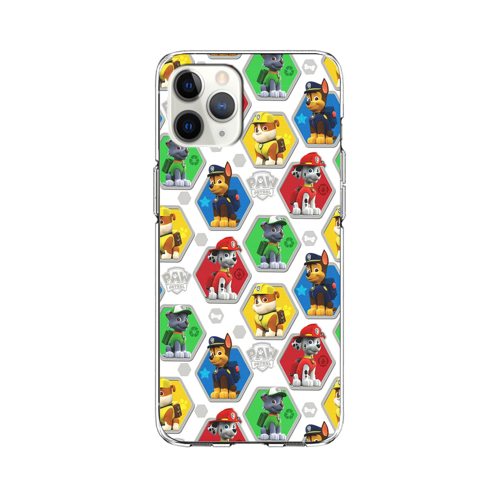 Paw Patrol Patern White iPhone 11 Pro Case