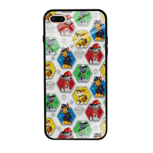 Paw Patrol Patern White iPhone 8 Plus Case