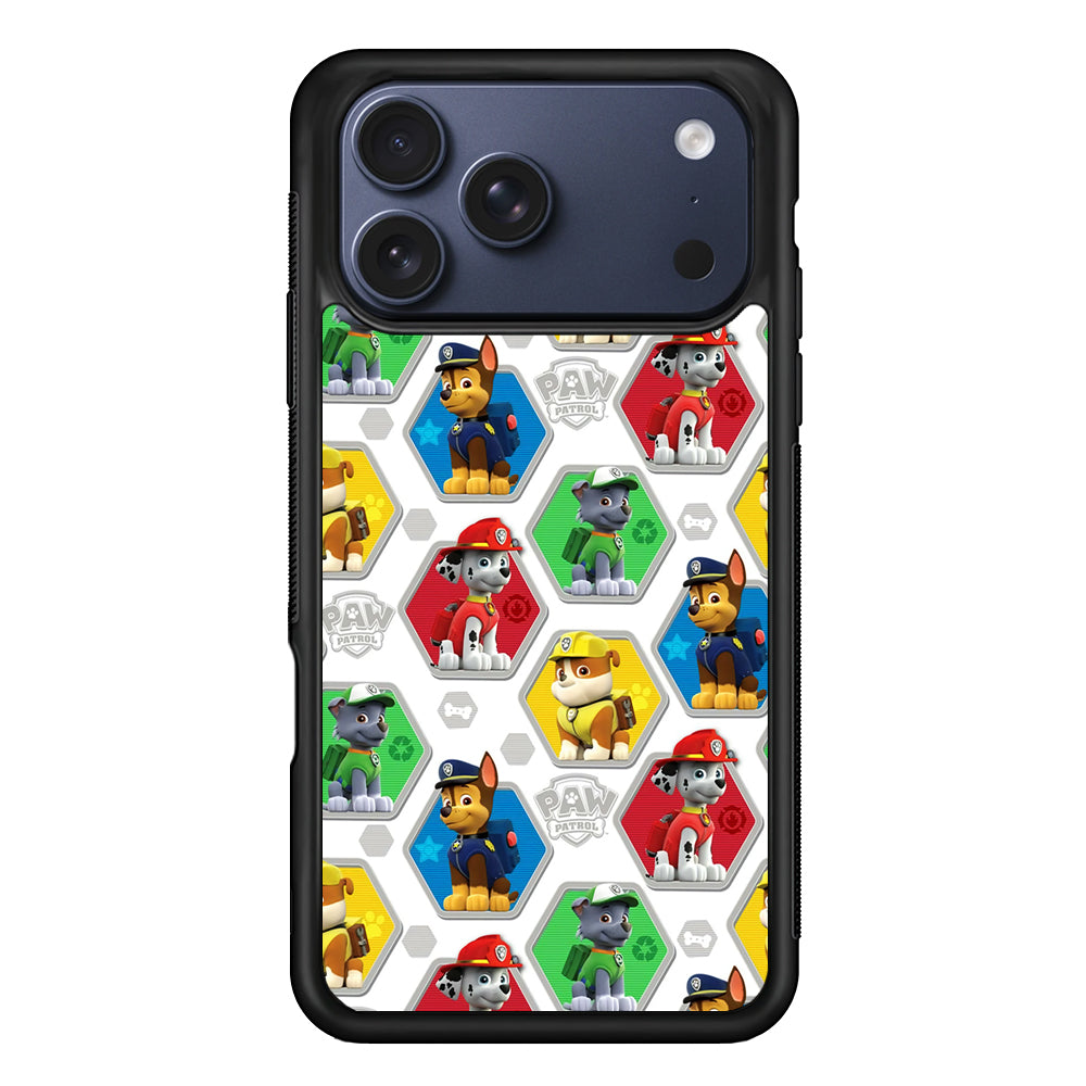 Paw Patrol Patern White iPhone 17 Pro Max Case - Altracase